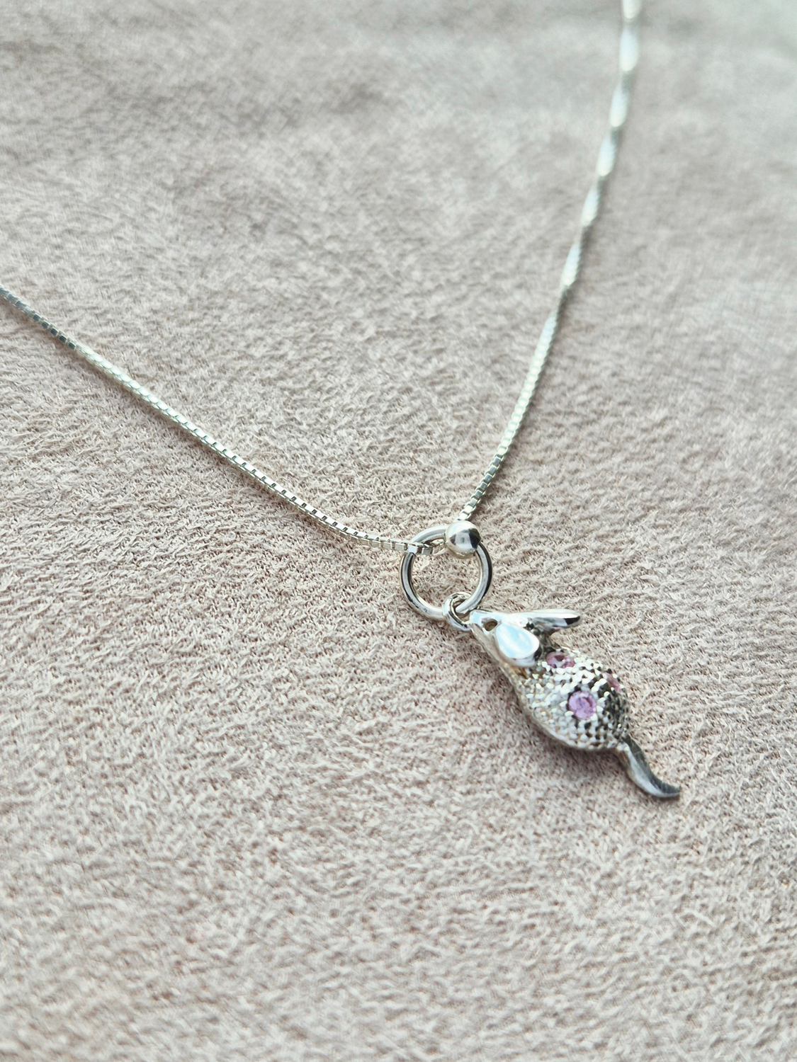 Collana Topino Argento 