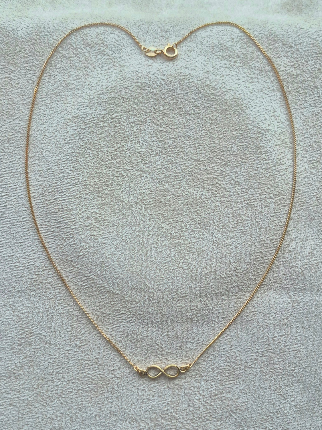 Collana Infinito Oro Rosa