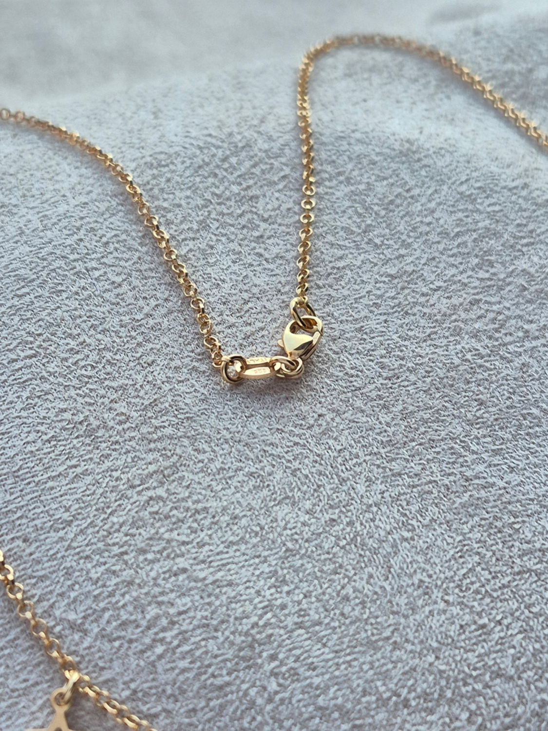 Collana Stelle e Cuore Oro Rosa