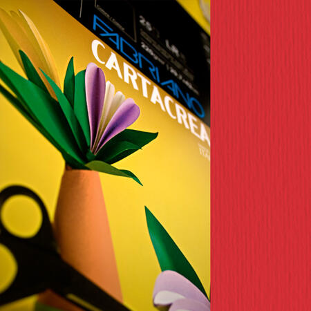 Cartoncino Colorato Cartacrea f.to 35×50 cm da 220 gr FABRIANO - conf. 10 pz