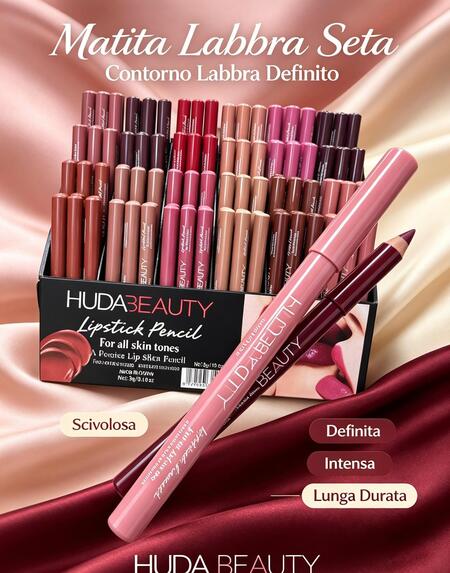 HudaBeauty Lipstick Pencil [Conf.da 144 pezzi]