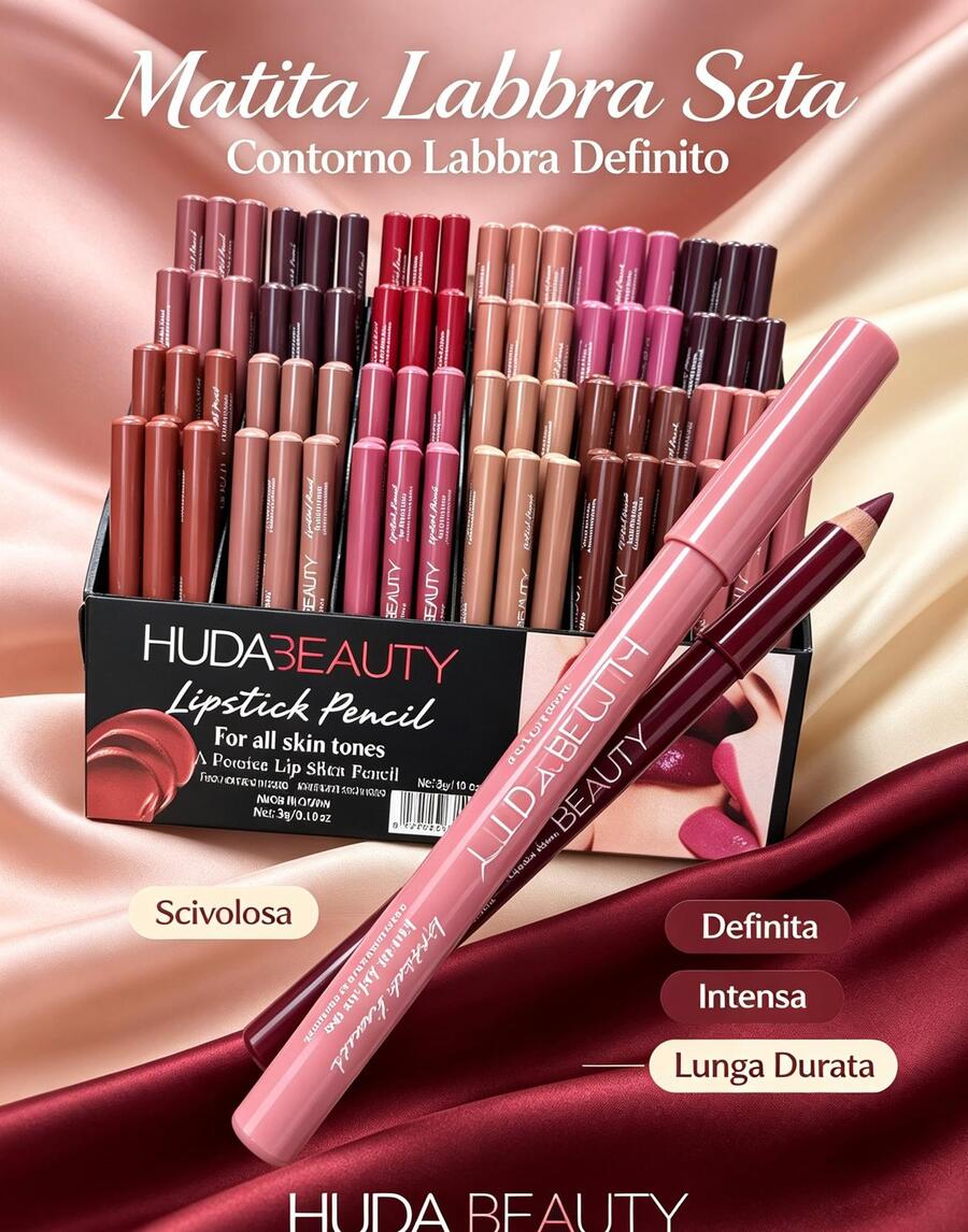 HudaBeauty Lipstick Pencil [Conf.da 144 pezzi]