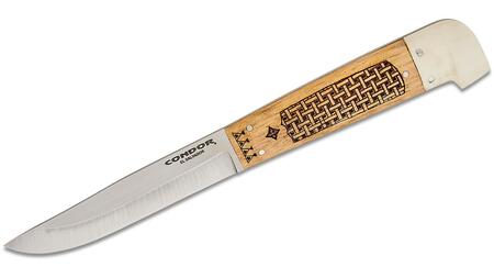 CONDOR Samicarta Knife  CTK2860-3.8SK – Coltello da Outdoor con Manico in Noce e Micarta