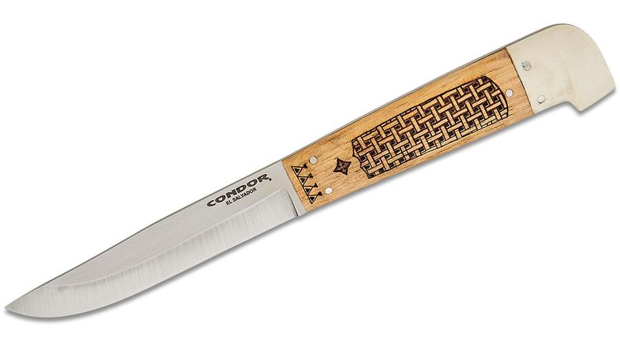 CONDOR Samicarta Knife  CTK2860-3.8SK – Coltello da Outdoor con Manico in Noce e Micarta
