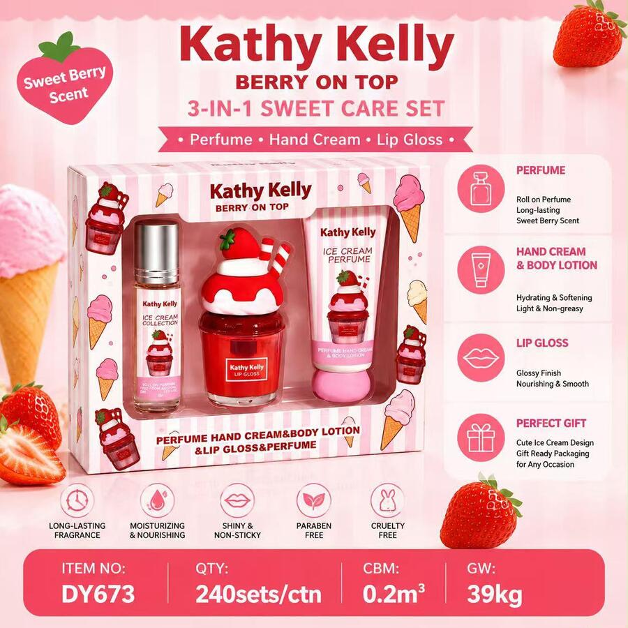 Kathy Kelly Cofanetto Regalo Berry On Top [Conf.da 12 pezzi]