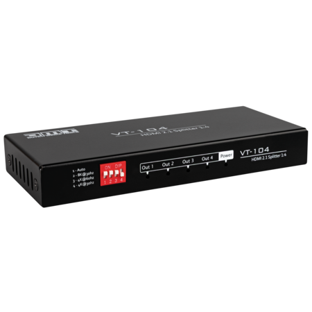 DMT VT104 - Splitter HDMI 2.1 a quattro porte