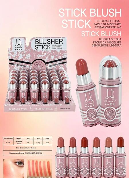 3Q Beauty Blusher Stick (Similare Arabo) [Conf.da 24 pezzi]