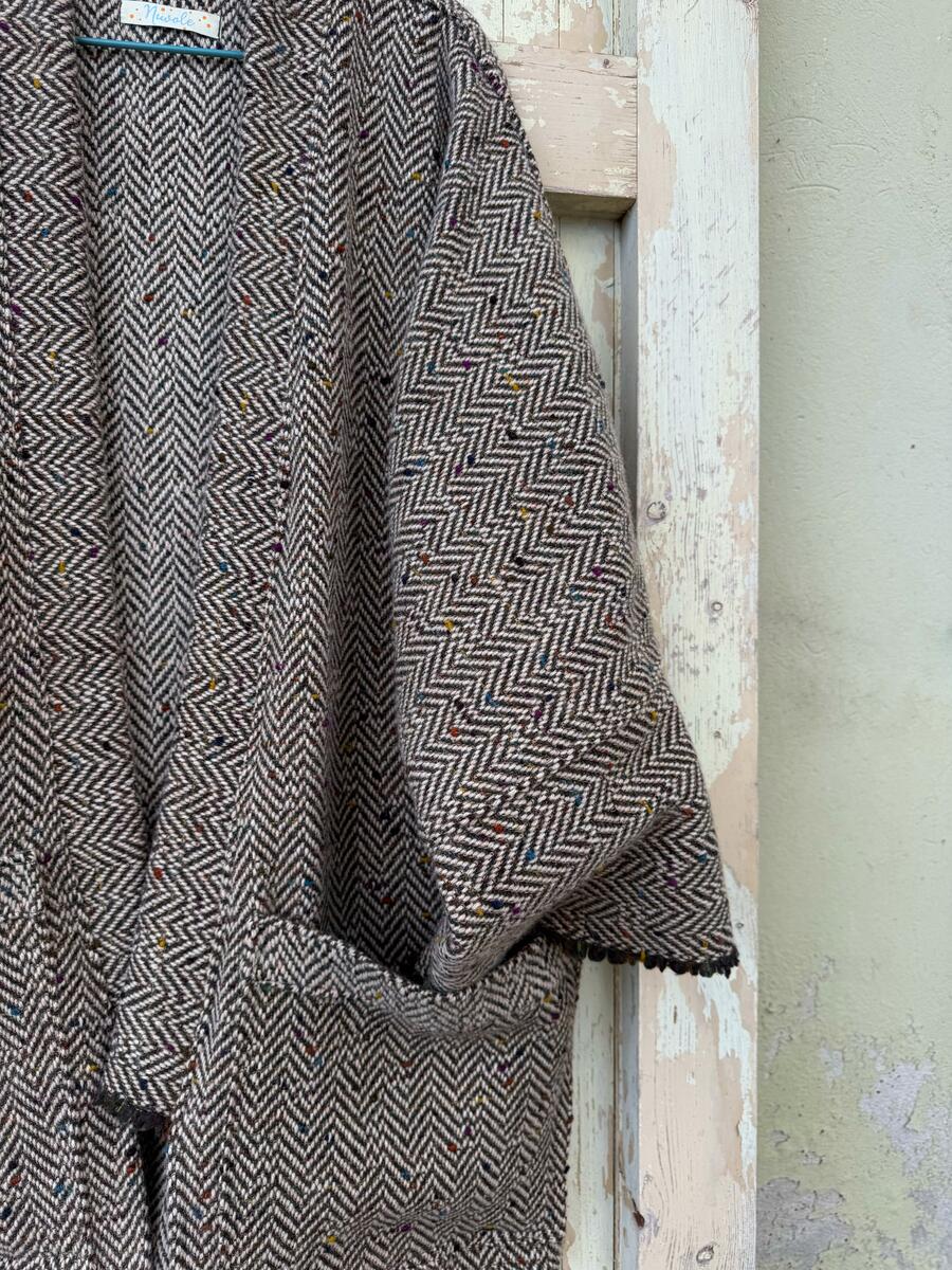 Giacca Kimono spina pesce 