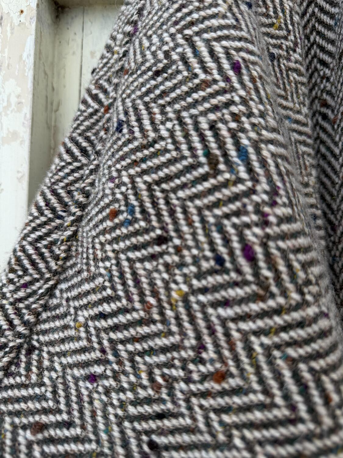 Giacca Kimono spina pesce 