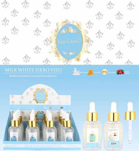 Kiss Oumi Milk White Siero Viso [Conf.da 12 pezzi]