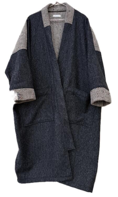 Kimono Cappotto due tessuti 