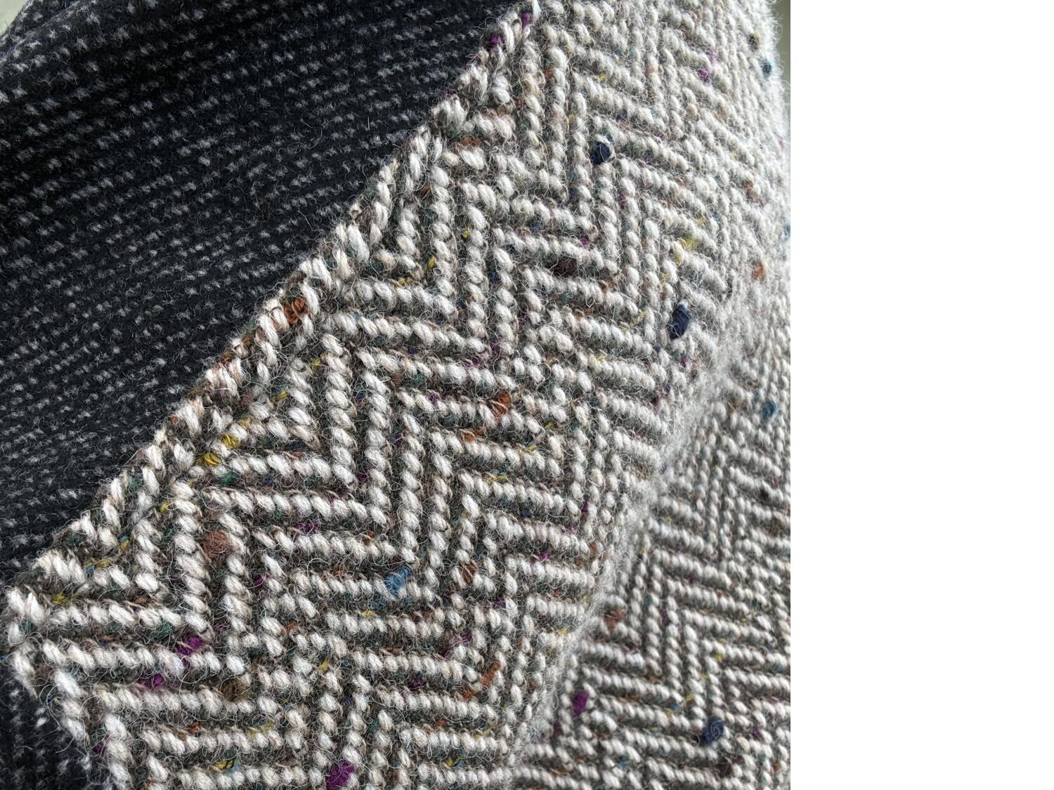 Kimono Cappotto due tessuti 