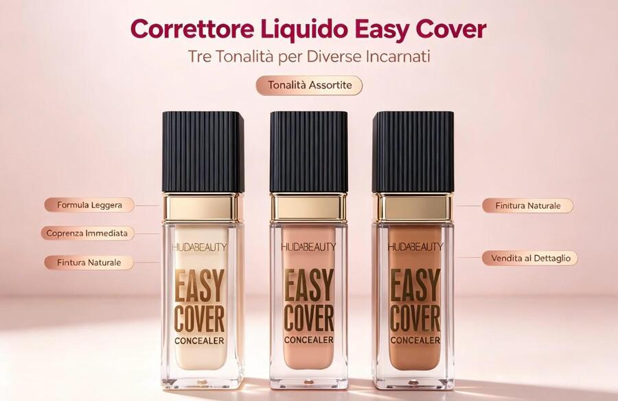 HudaBeauty Easy Cover Concealer [Conf.da 36 pezzi]
