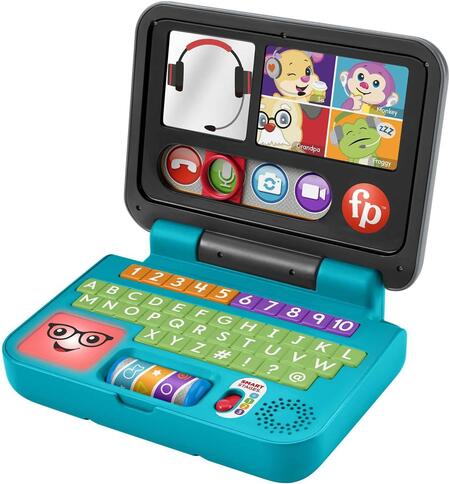 Fisher Price HHH03 LAPTOP Ridi e Impara Il Mio Primo Laptop - 6 MESI +