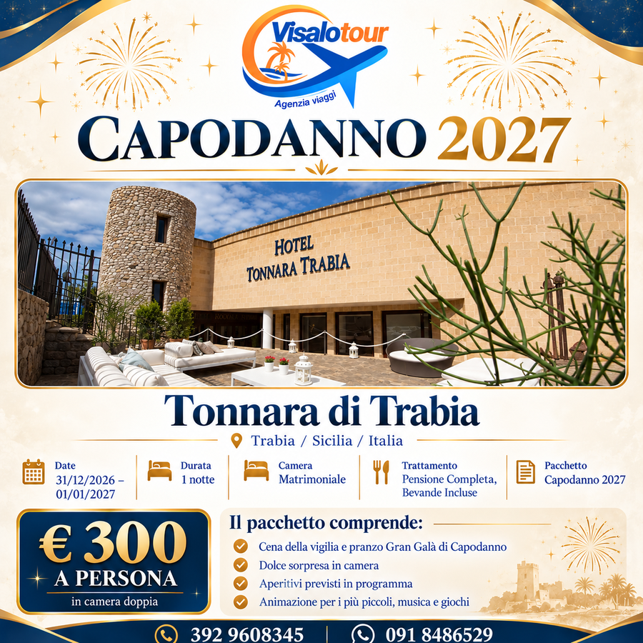 TONNARA DI TRABIA - CAPODANNO 