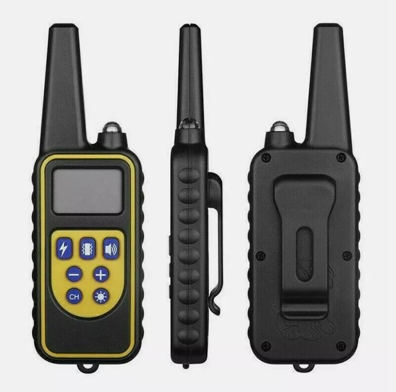 Collare Elettronico per Cani con Telecomando Portata 800m