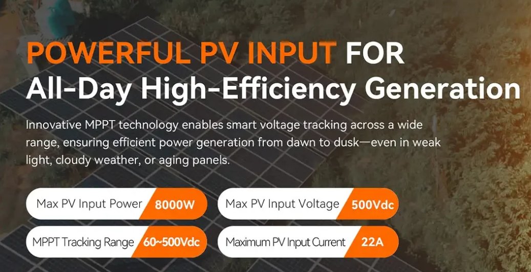 inverter POWERMR  6.5  kw ibrido 48 v, non cei 0-21 off grid completo di modulo wifi