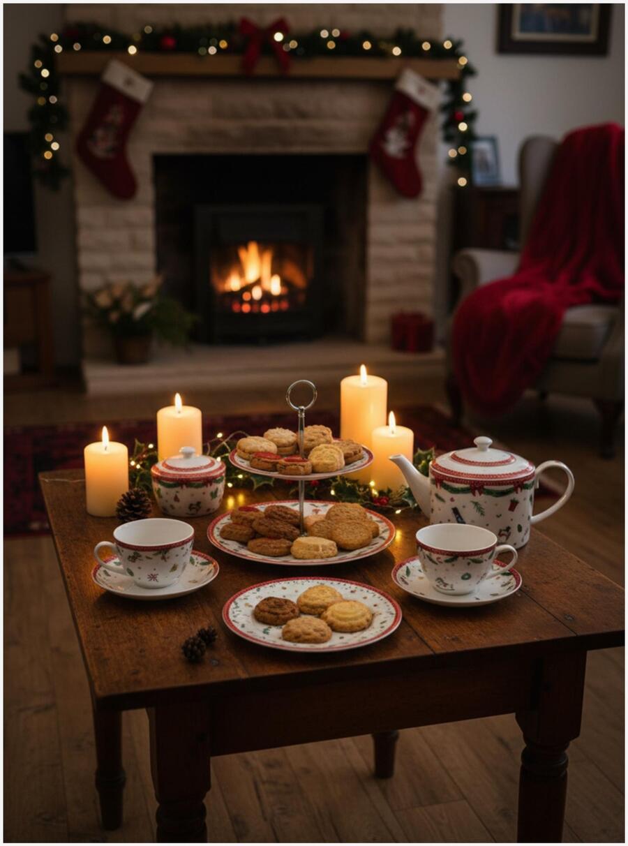 Livellara Set 2 Tazzine Caffè 90ml Buon Natale — porcellana con piattino, decoro giocattoli natalizi