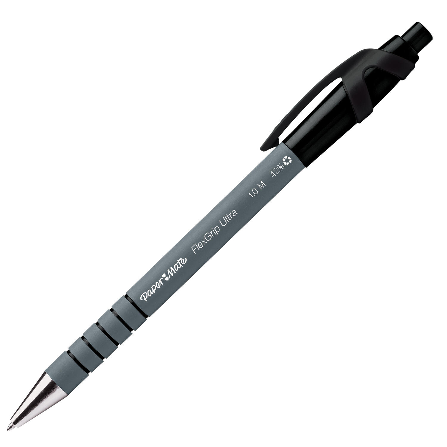Penna a Sfera a Scatto Flexgrip Ultra 1,0 mm PAPER MATE - conf. 12 pz