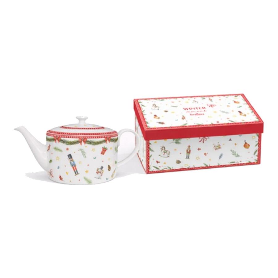 Livellara Teiera 1,2L Buon Natale — porcellana decorata giocattoli natalizi