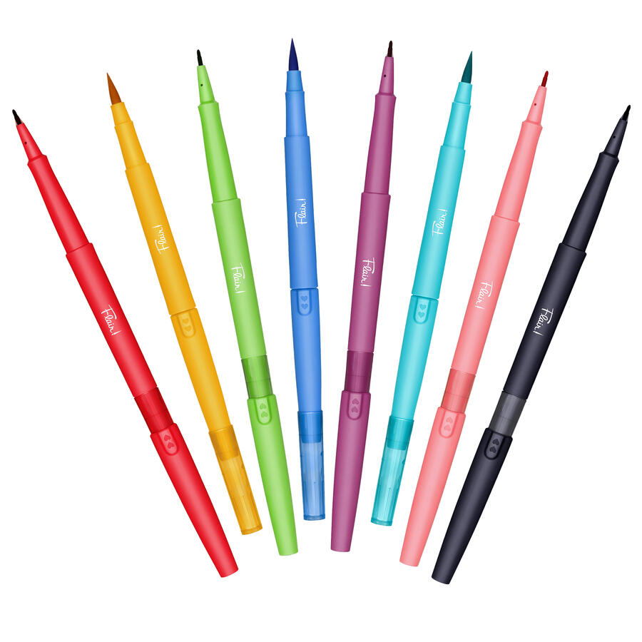 Pennarello Flair Dual Tip PAPER MATE - conf. 8 pz