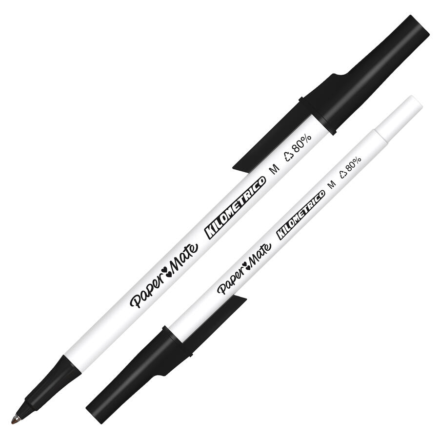 Penna a Sfera Kilometrico Recycled 1,0 mm Colori Assortiti PAPER MATE - conf. 8 pz