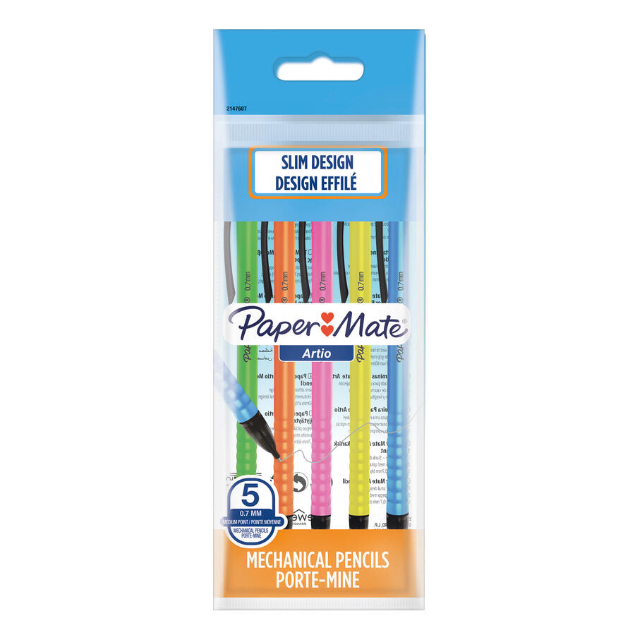 Portamine Artio 0,7 mm HB Usa e Getta PAPER MATE - conf. 5 pz