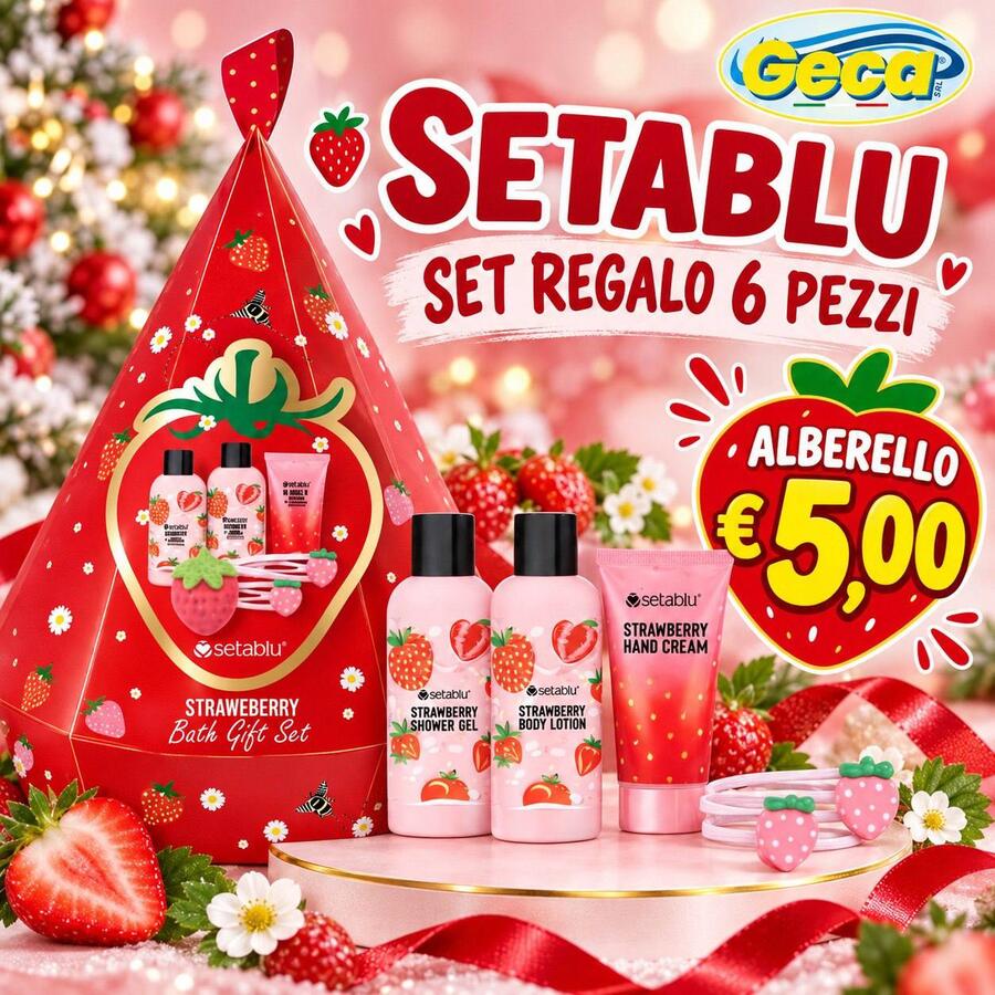 SETABLU SET 6 PEZZI ALBERELLO 