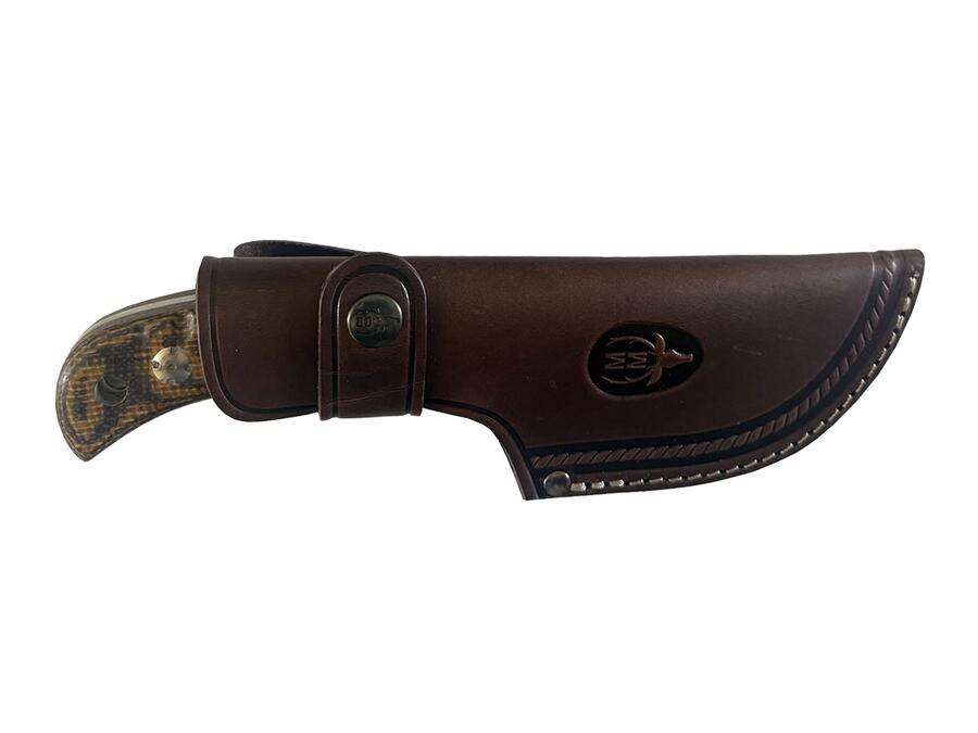 MUELA Grizzly Micarta 12J – Coltello Lama Fissa Made in Spain