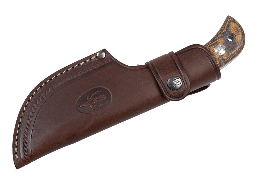 MUELA Grizzly Micarta 12J – Coltello Lama Fissa Made in Spain