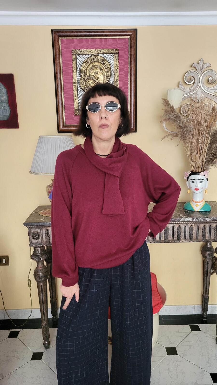 Blusa in Maglia 