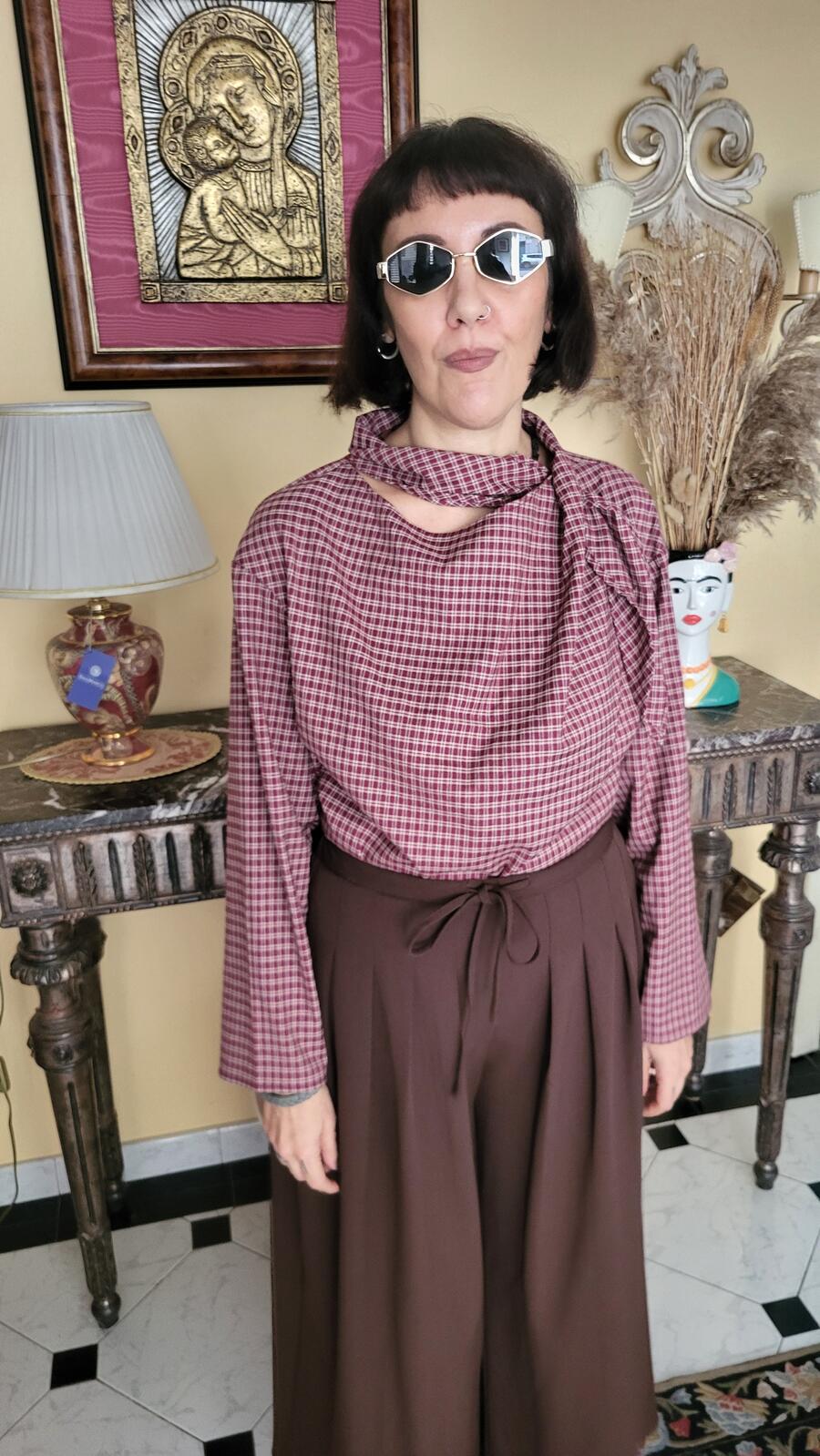 Blusa Quadretti