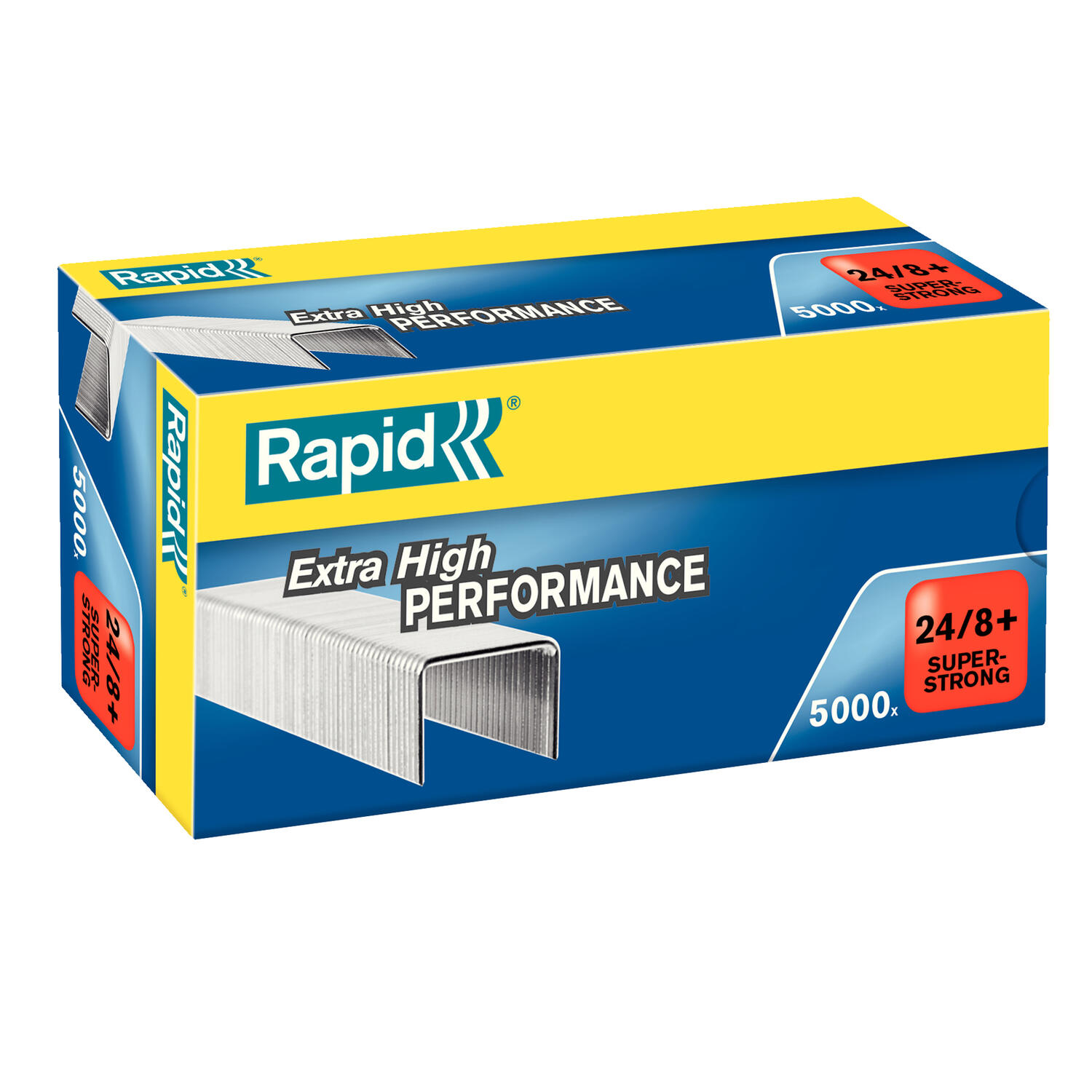 Punti per Cucitrice f.to 24/8+ Extra High Performance RAPID - conf. 5000 pz
