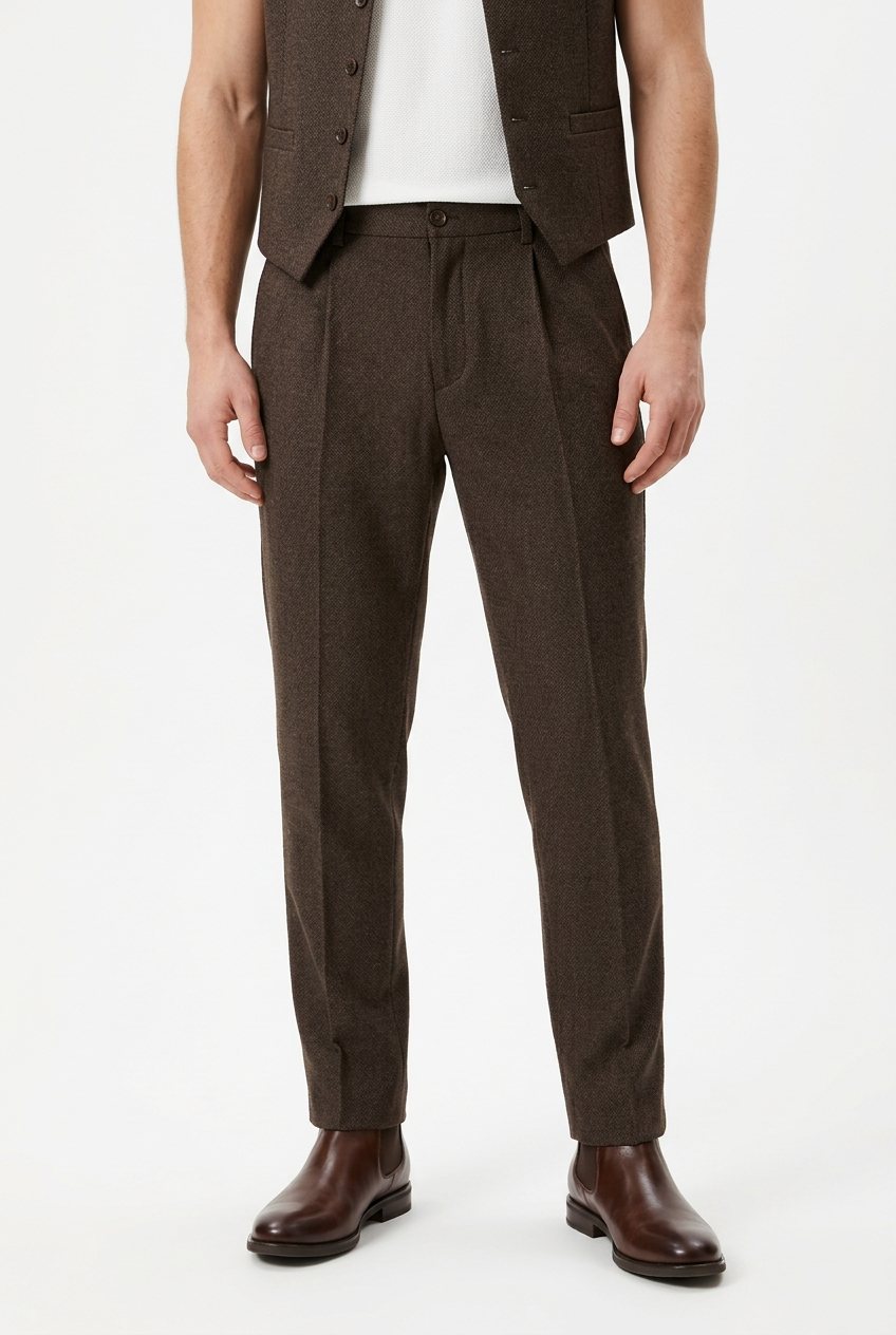 Gianni Lupo Pantalone Chino Coffee