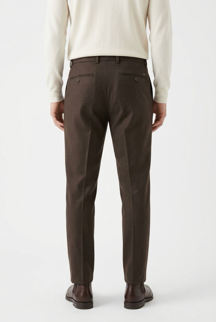 Gianni Lupo Pantalone Chino Coffee