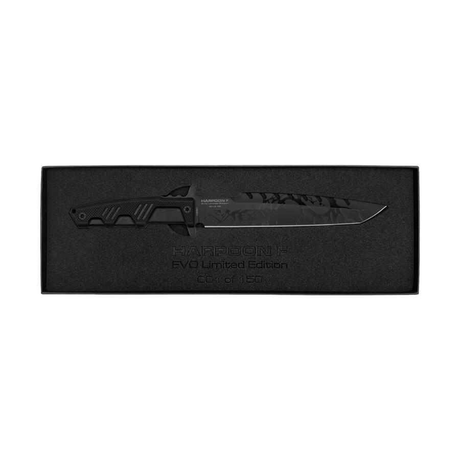 EXTREMA RATIO  HARPOON F EVO Limited Edition 0014/BLK/G10 – Coltello Full Tang in N690