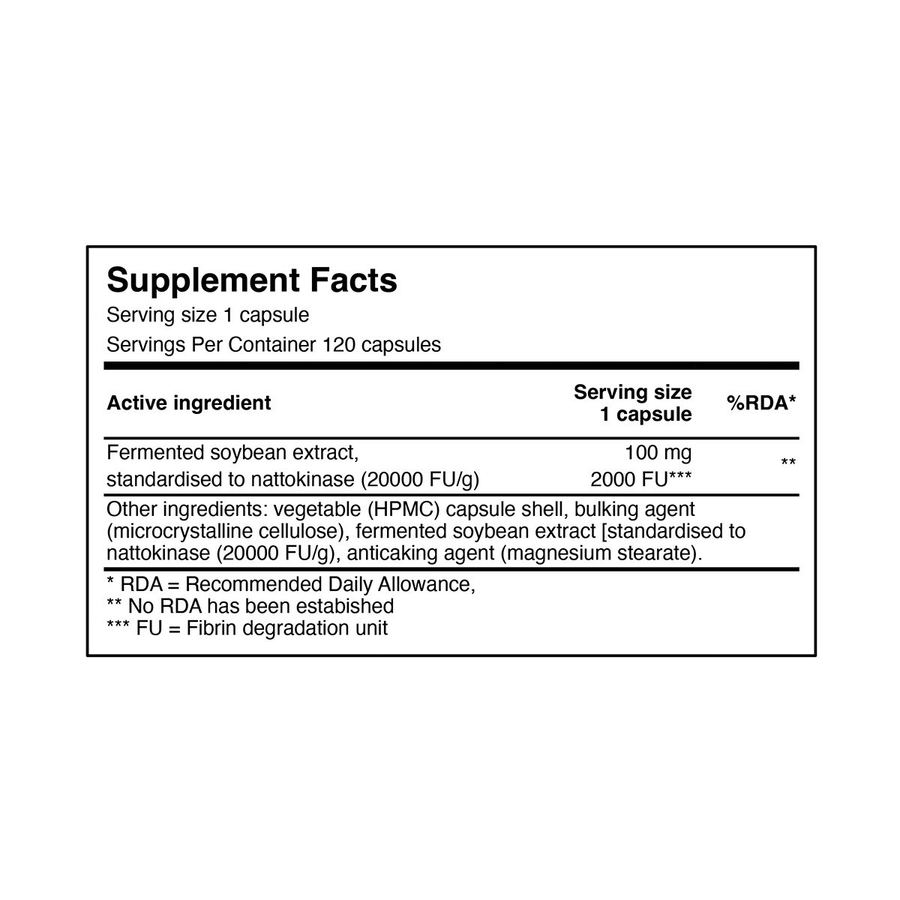 Nattokinase 2.000 FU - Natural Doctor