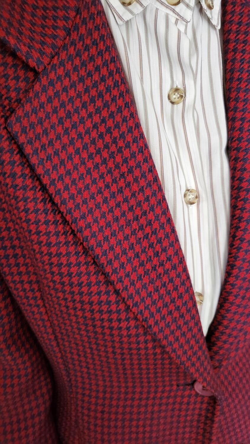 Blazer Pied De Poule 