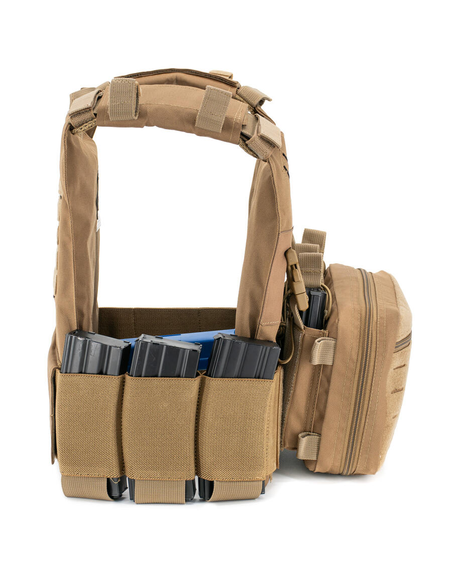 OPENLAND TACTICAL Plate Carrier Command & Survival – Sistema MOLLE Laser Cut