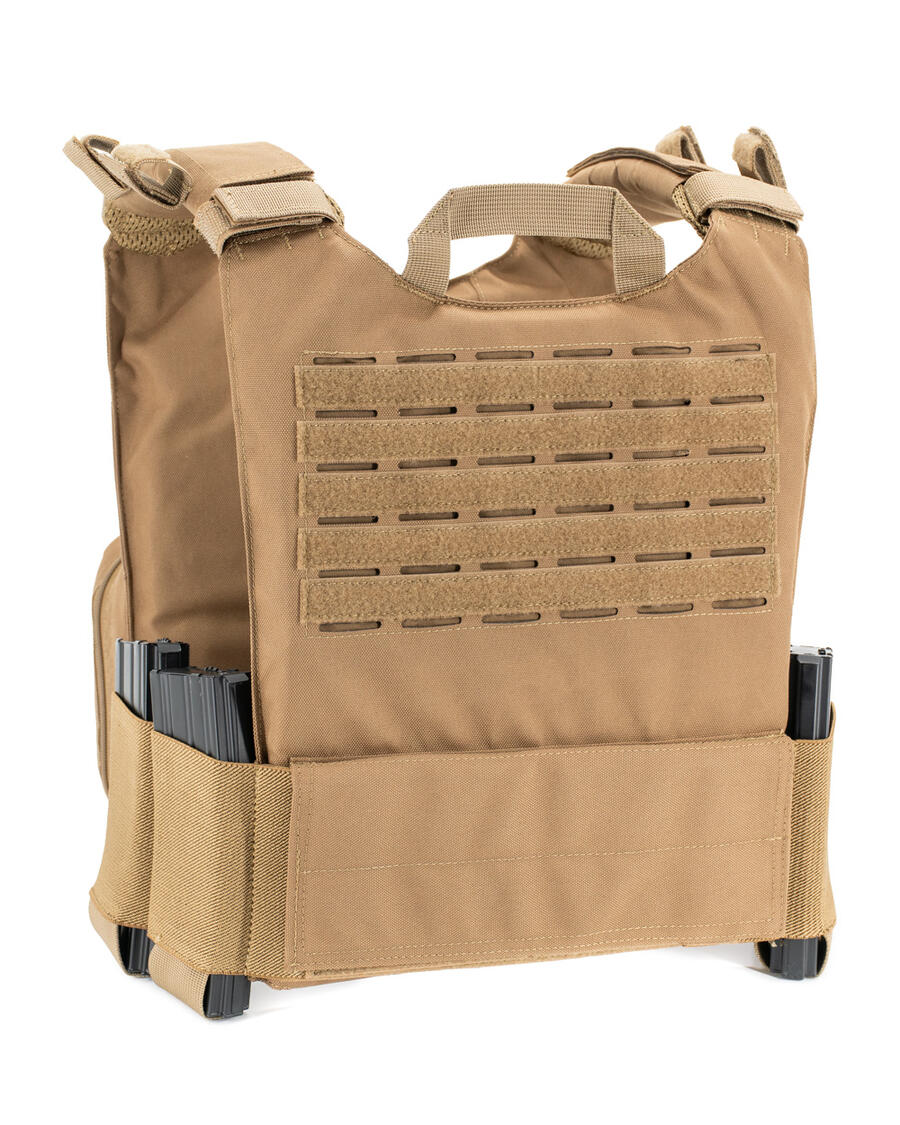 OPENLAND TACTICAL Plate Carrier Command & Survival – Sistema MOLLE Laser Cut