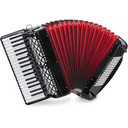 Classic Cantabile Fisarmonica 96 Bassi "Secondo V" Nera