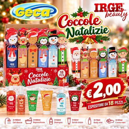 IRGE COCCOLE NATALIZIE (Confezione da 18 pezzi) 