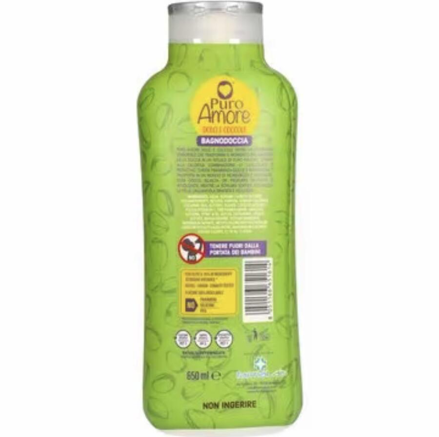 PURO AMORE Bagnoschiuma Dubai Chocolate al Pistacchio