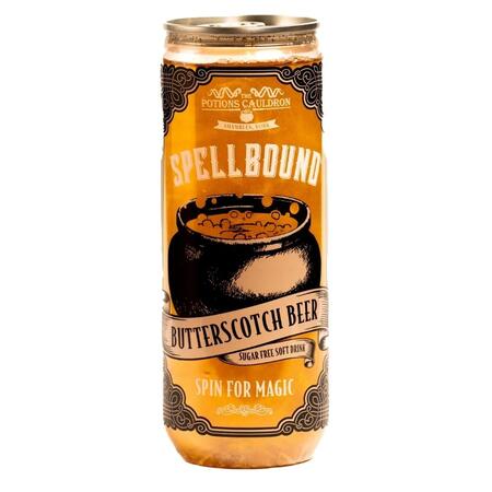 Burrobirra spellbound in lattina con glitter ispirata ad harry potter 330ml