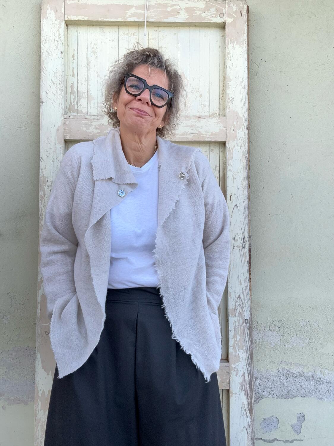 Giacca in pura lana 