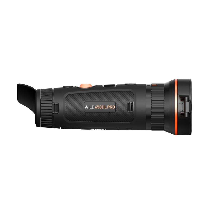  THERMTEC Monocolo Termico Wild 650 DL Pro – Doppia Lente 25/50 mm, Sensore 640×512 e Telemetro LRF