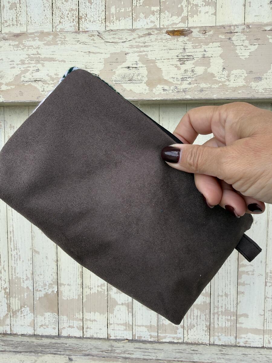 Pochette effetto knitting