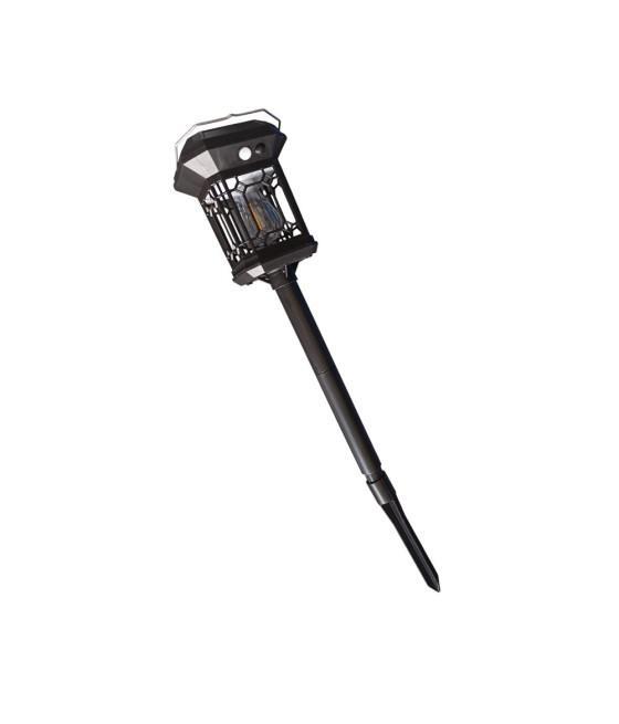LAMPADA SOLARE DA GIARDINO CON SENSORE DI MOVIMENTO PICCHETTO USO ESTERNO VIALETTI