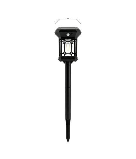 LAMPADA SOLARE DA GIARDINO CON SENSORE DI MOVIMENTO PICCHETTO USO ESTERNO VIALETTI