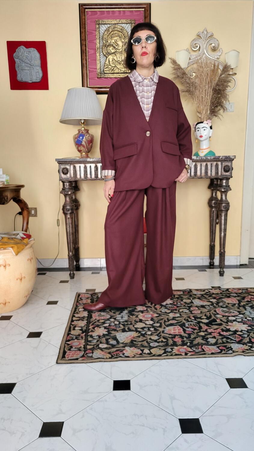Pantalone Bordeaux